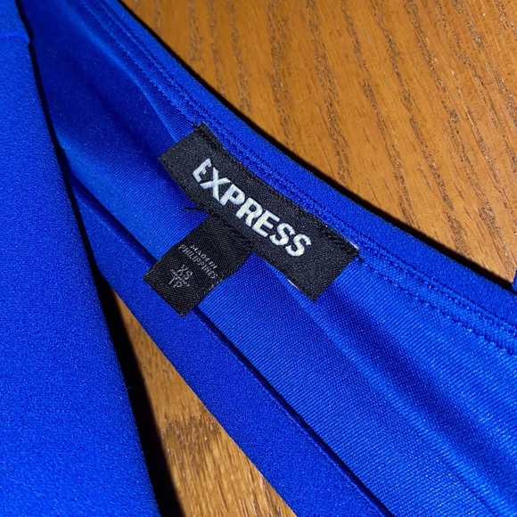 Express jumpsuit royal blue XS - Picture 2 of 3